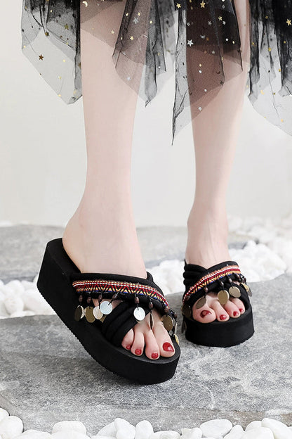 Style Tassel Beach Shoes