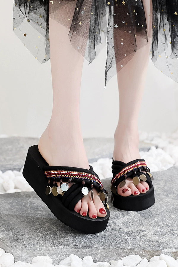 Style Tassel Beach Shoes