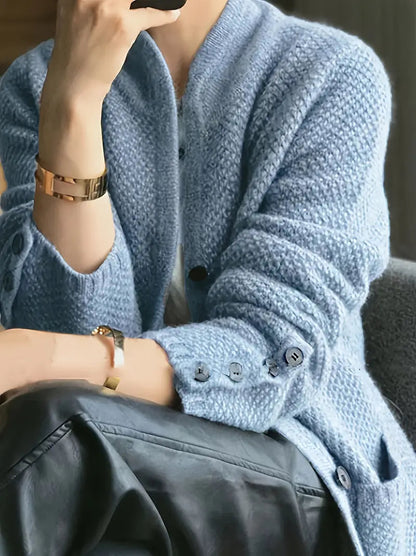 Honey – Cozy Knitted Sweater Jacket