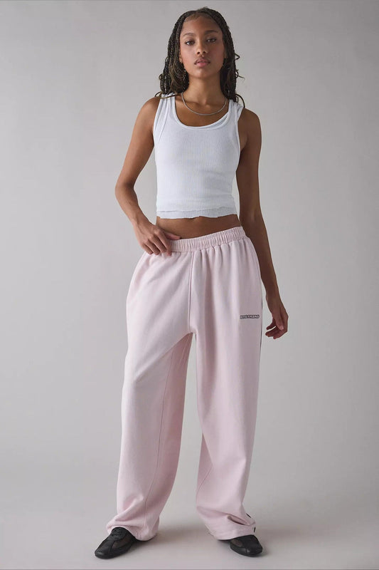 Elastic Waist Loose Fit Pants