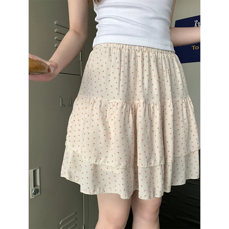 Dressbetty - Smlsummer Pleated Mini Skirt