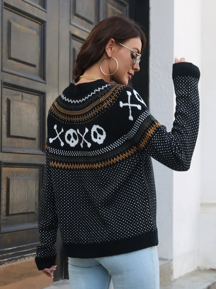Gracefully Designed Sweater