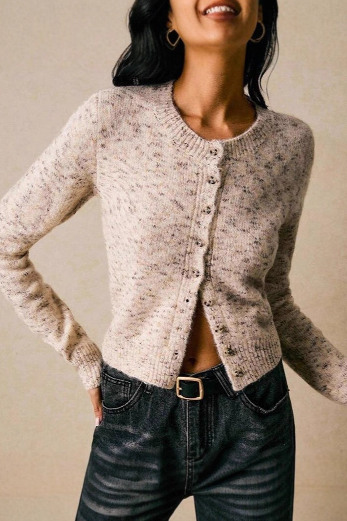 Short Knit Cardigan