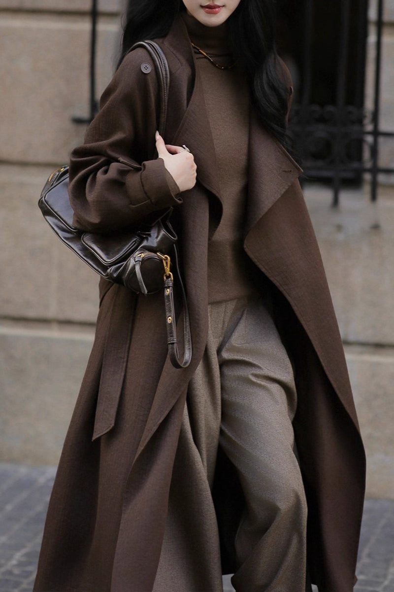 Autumn Lightweight Long Overcoat