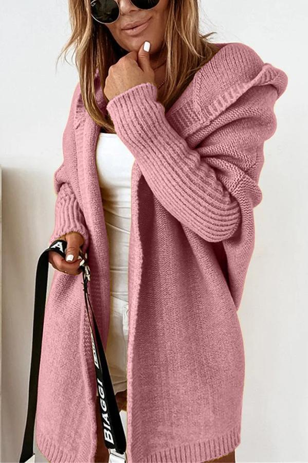 Fall for Nyc Hooded Cardigan