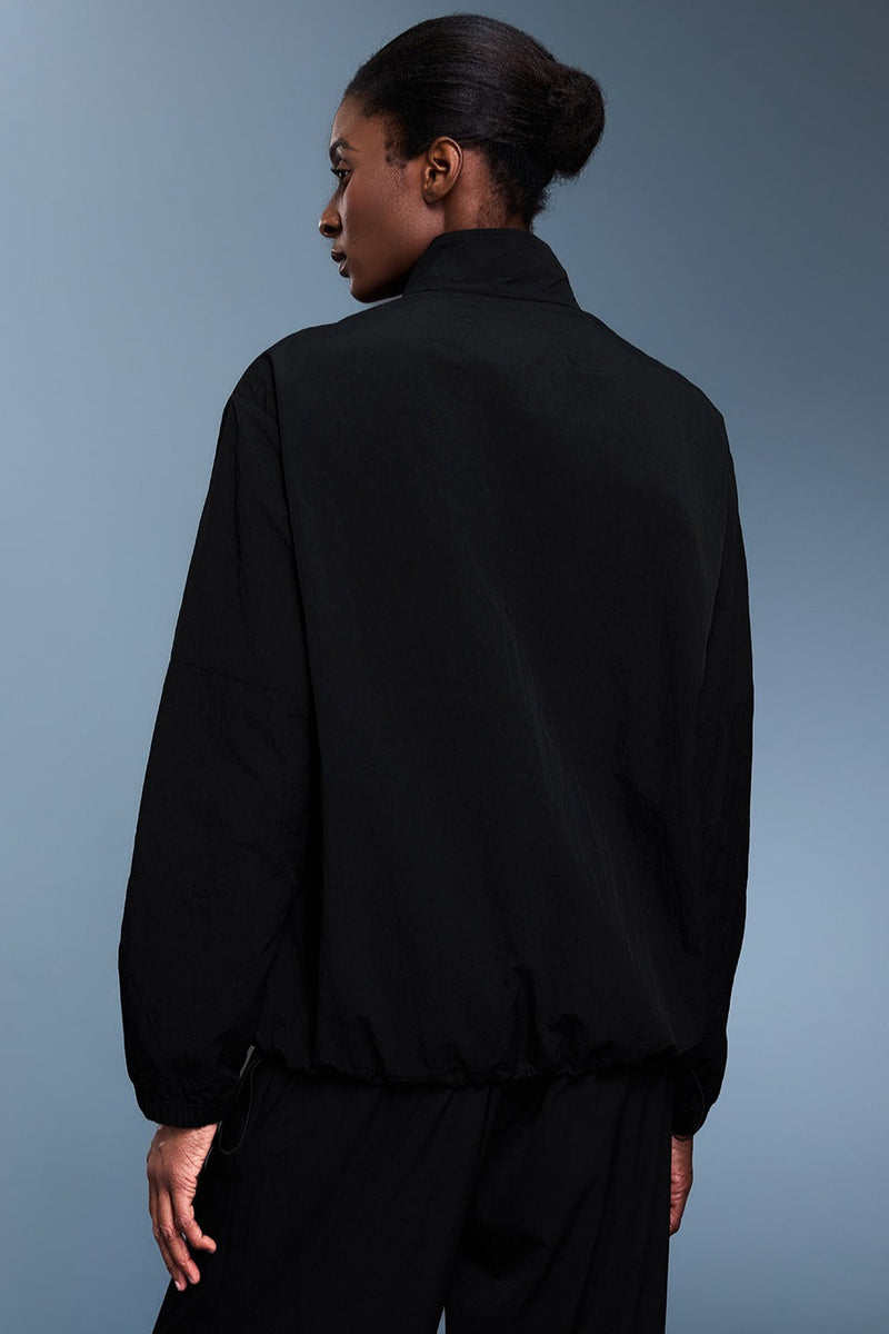 Athletic Half-zip Loose Sweatshirt