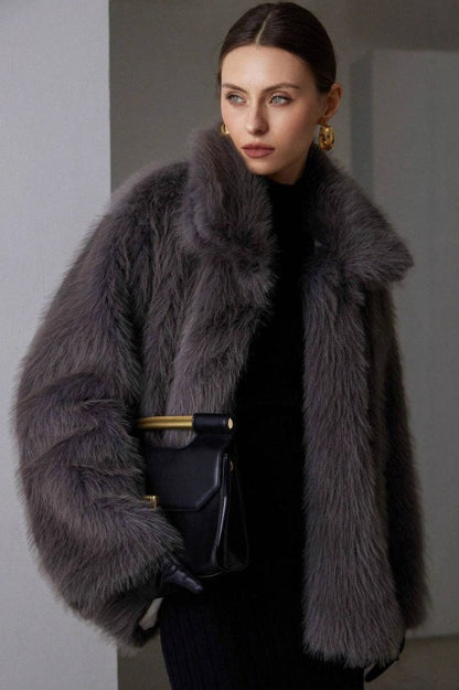 Faux Fur Winter Coat
