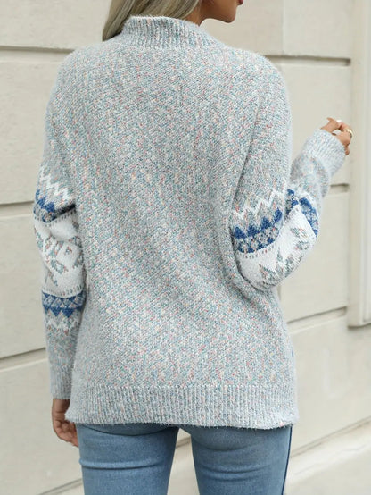 Sweater With Icelandic Patterns