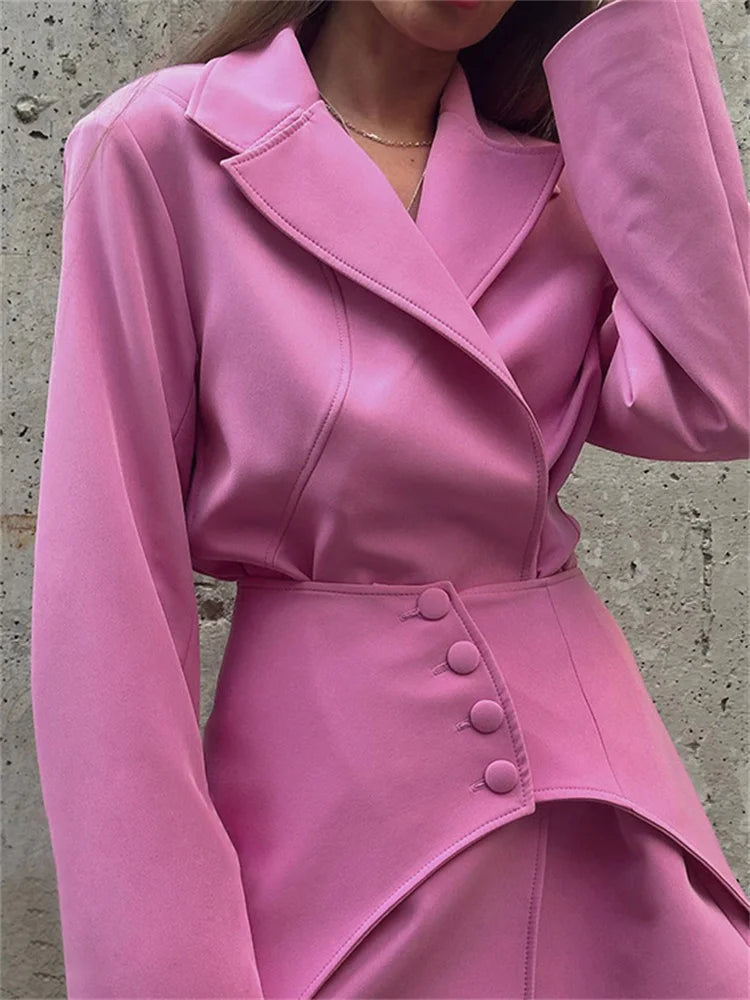 V-neck High Waist Cardigan Coat for – Outwear