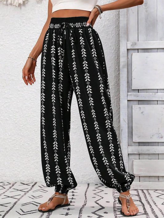 Versatile Grid Pants