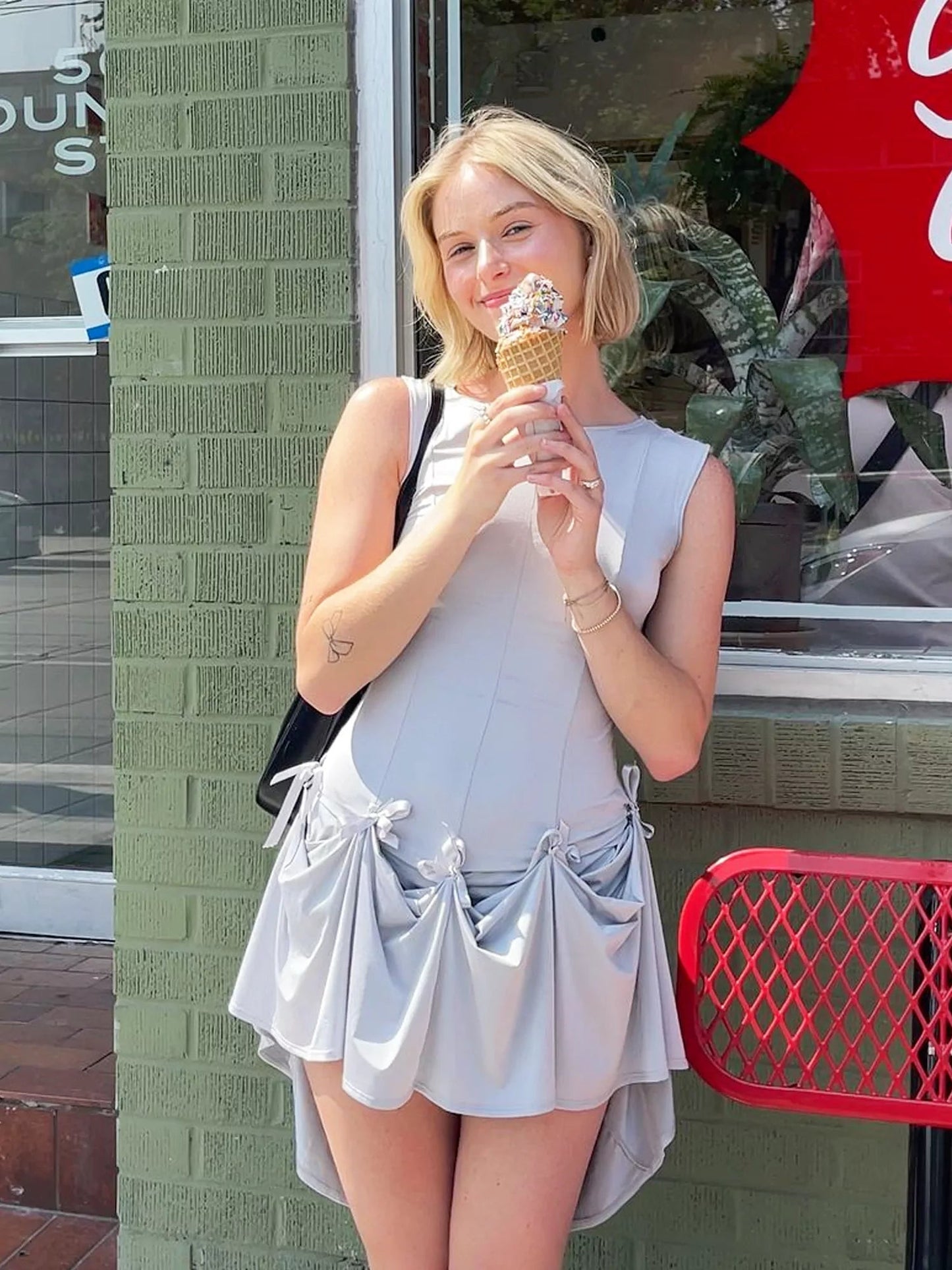 Bow-tie Convertible Dress