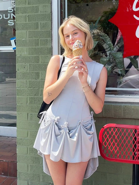 Bow-tie Convertible Dress