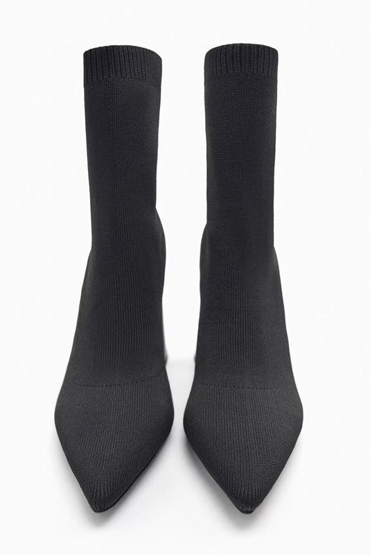 Elastic Socks Ankle Boots