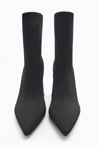 Elastic Socks Ankle Boots