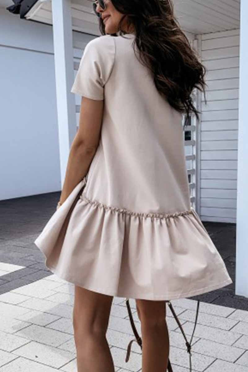 Ruffled Mini Dresses