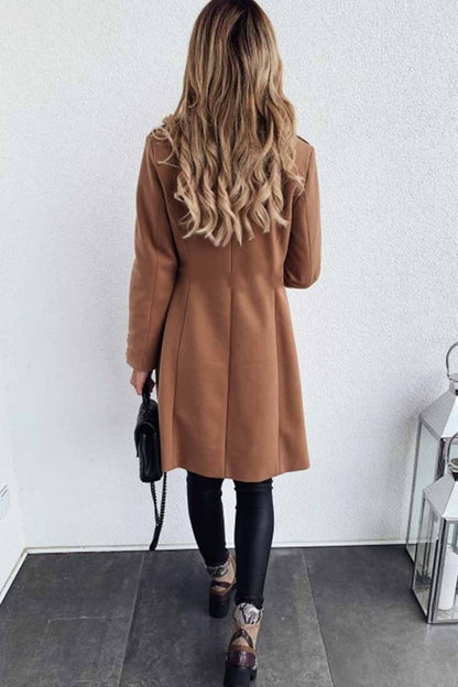 Color Coat With Buttons(3 Colors)