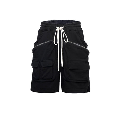 Cargo Shorts With Drawstring Waist