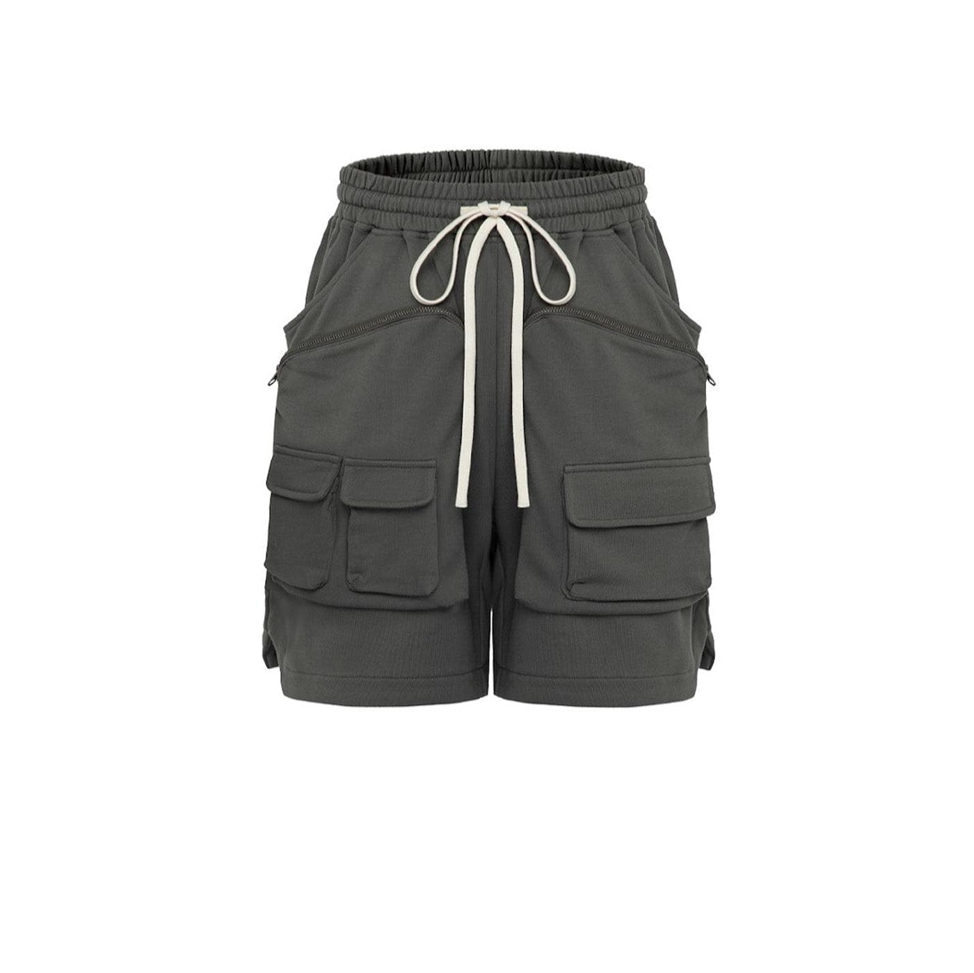 Cargo Shorts With Drawstring Waist