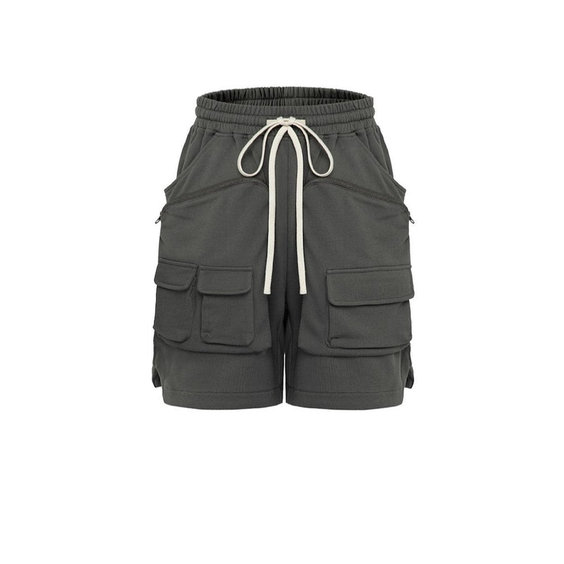 Cargo Shorts With Drawstring Waist