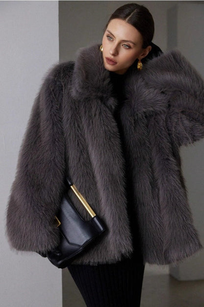 Faux Fur Winter Coat