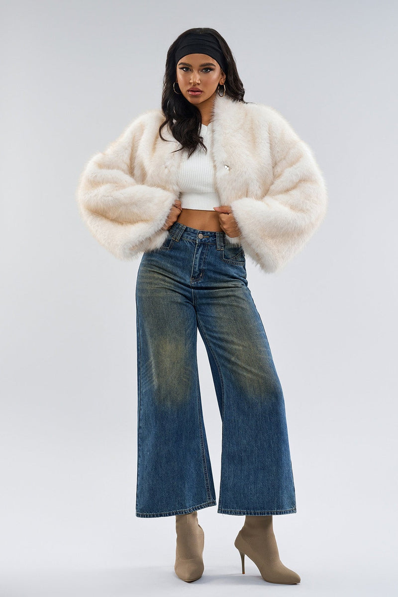 Faux Fur Short Coat