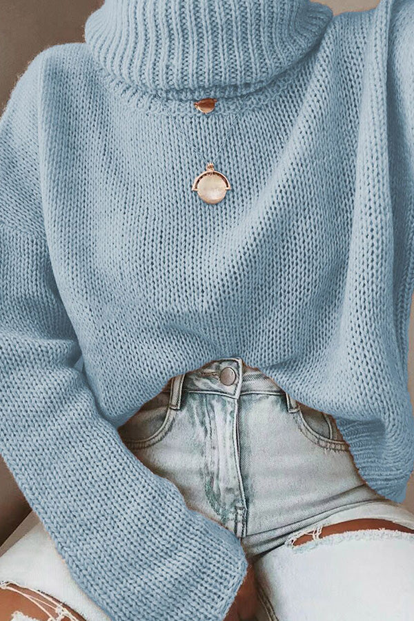Turtleneck Pullover Sweater