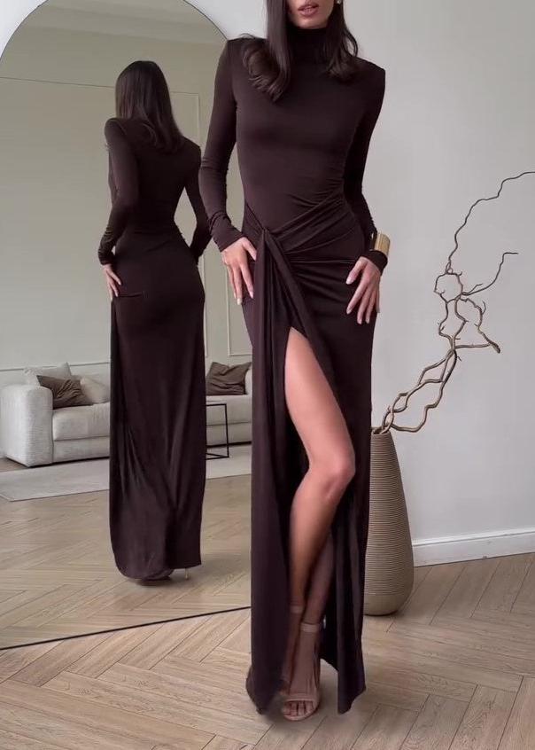 Slit Maxi Dress