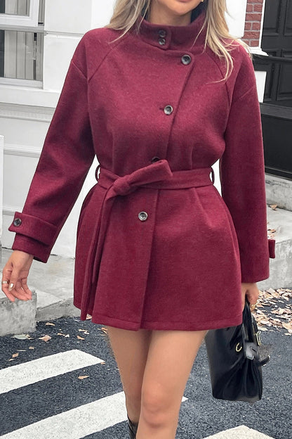 Long-sleeve Sweater Coat