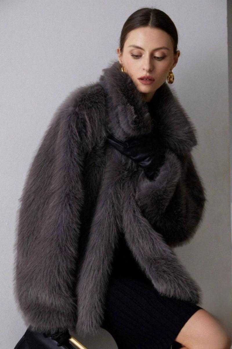 Faux Fur Winter Coat