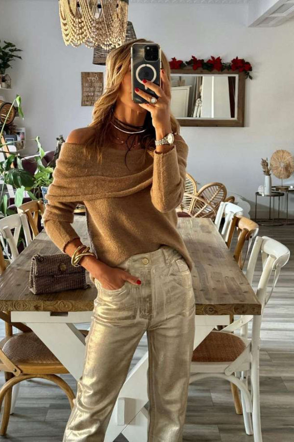 Edgar Boat Neck Sweater