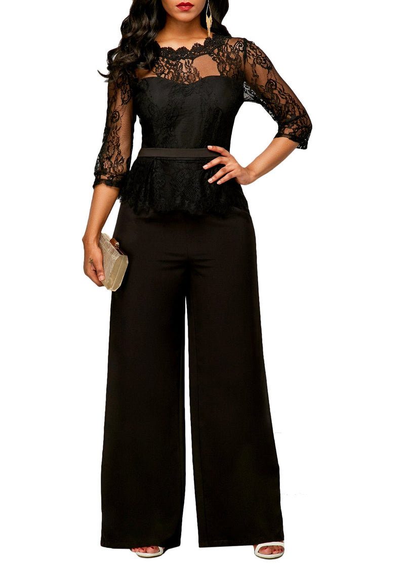 Summer Clothing Dunhuang Lace Jumpsuit