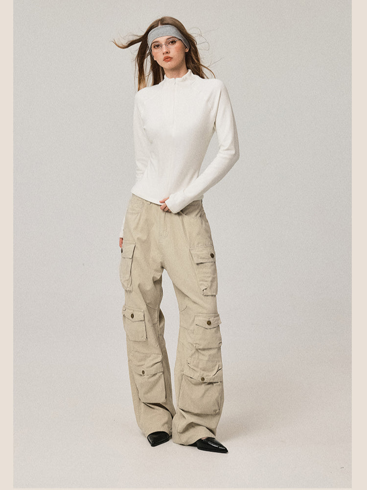 Hip-hop Loose Wide-leg Pants