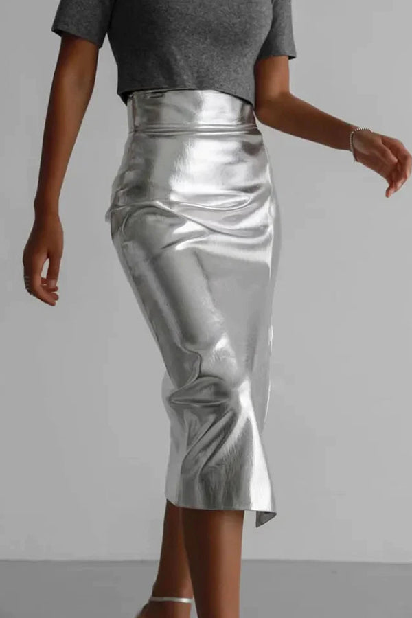 Irie Pu Leather Skirt