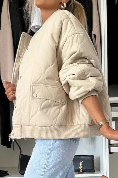 Button Padded Coat