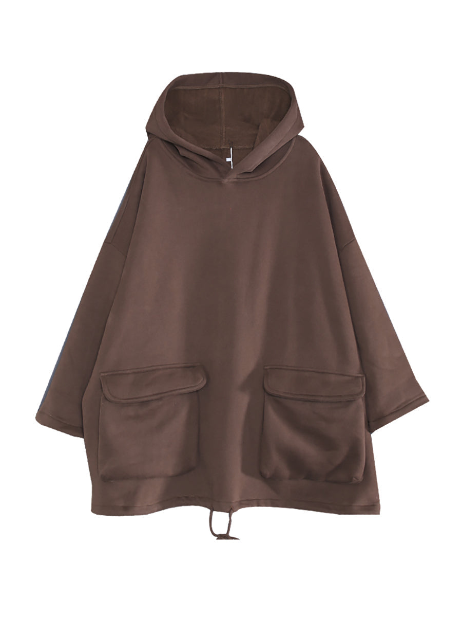 Spring Color Flocking Sweatshirt Hoodie Av1001