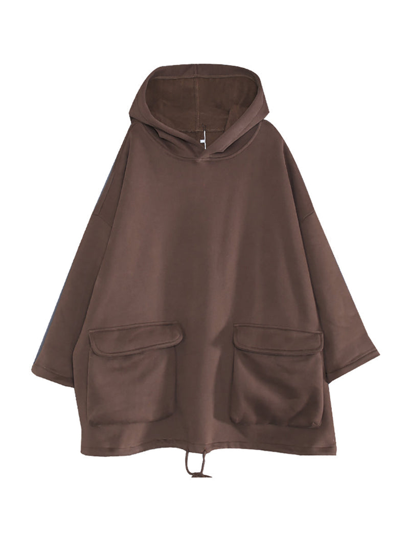 Spring Color Flocking Sweatshirt Hoodie Av1001