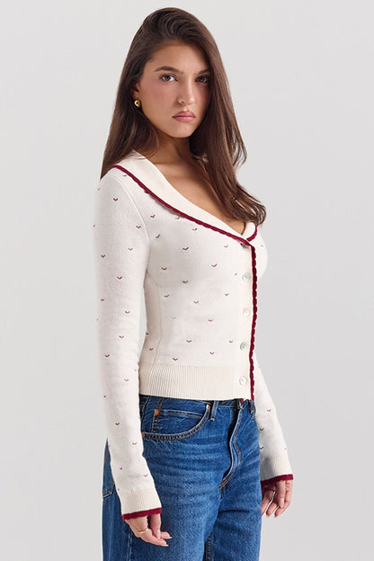 French Boucle Cardigan