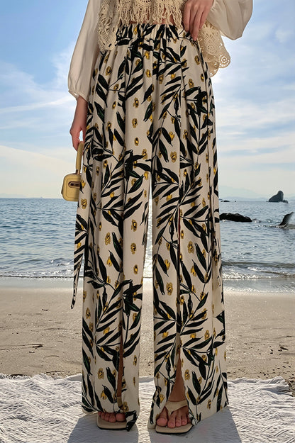 Beach Split Wide Pants