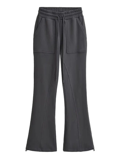 Lace Up Loose Cargo Pants High Waist Pocket Baggy Sweatpants ’s Streetweat Woman Autumn New