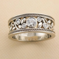 Silver & Zirconia Ring