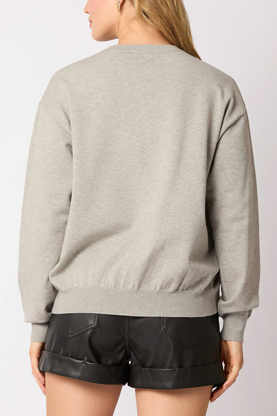 Christmas Soldier Sequined Sweatshirt