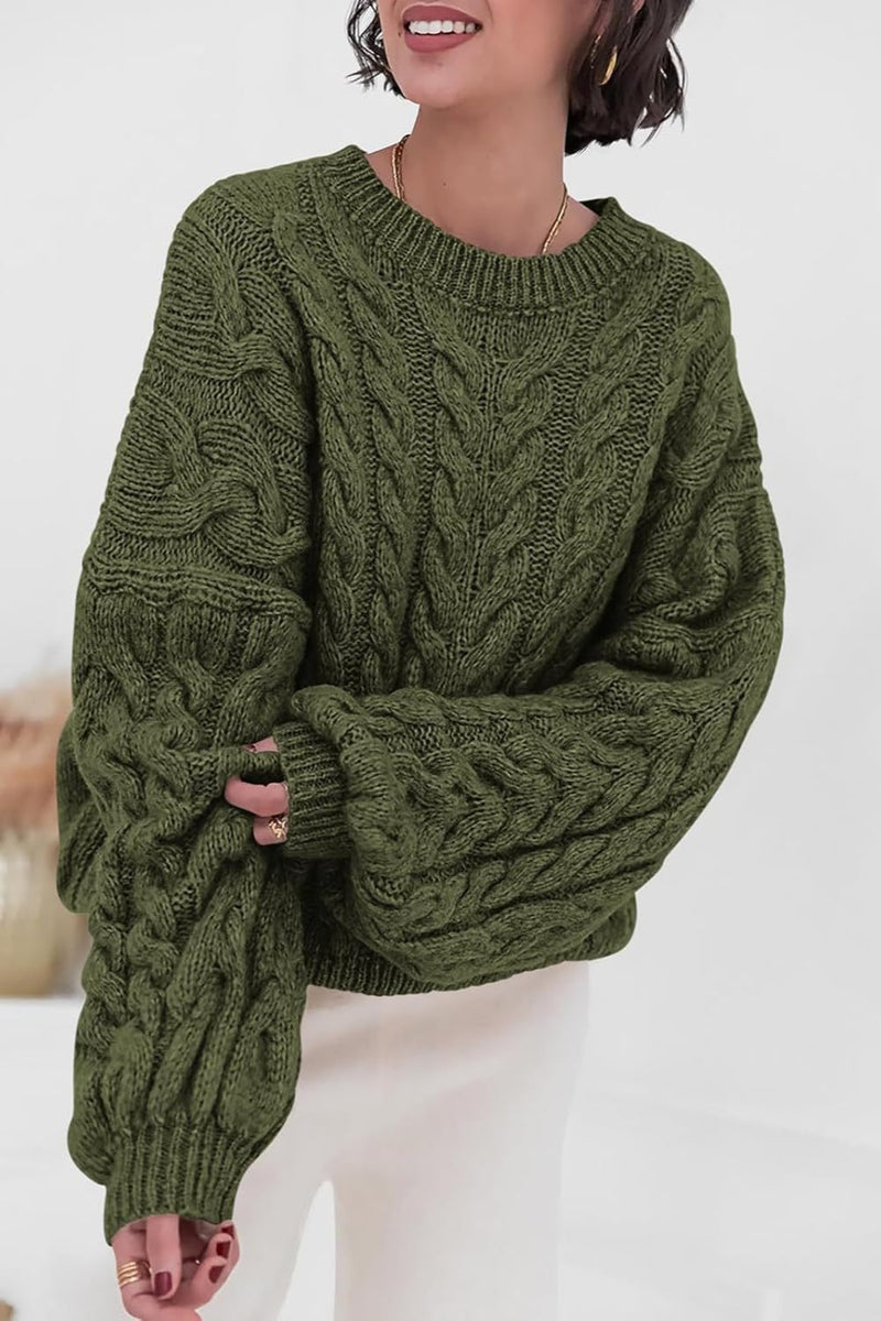 Chunky Knit Cable Sweater
