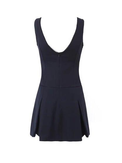 Samyah V-neck Mini Dress