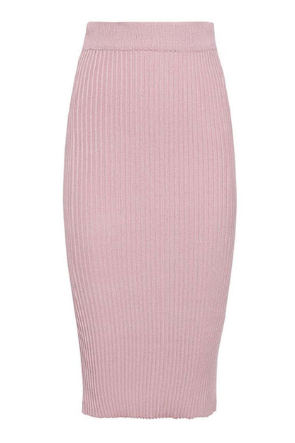 Winter V Neck Wool Dress