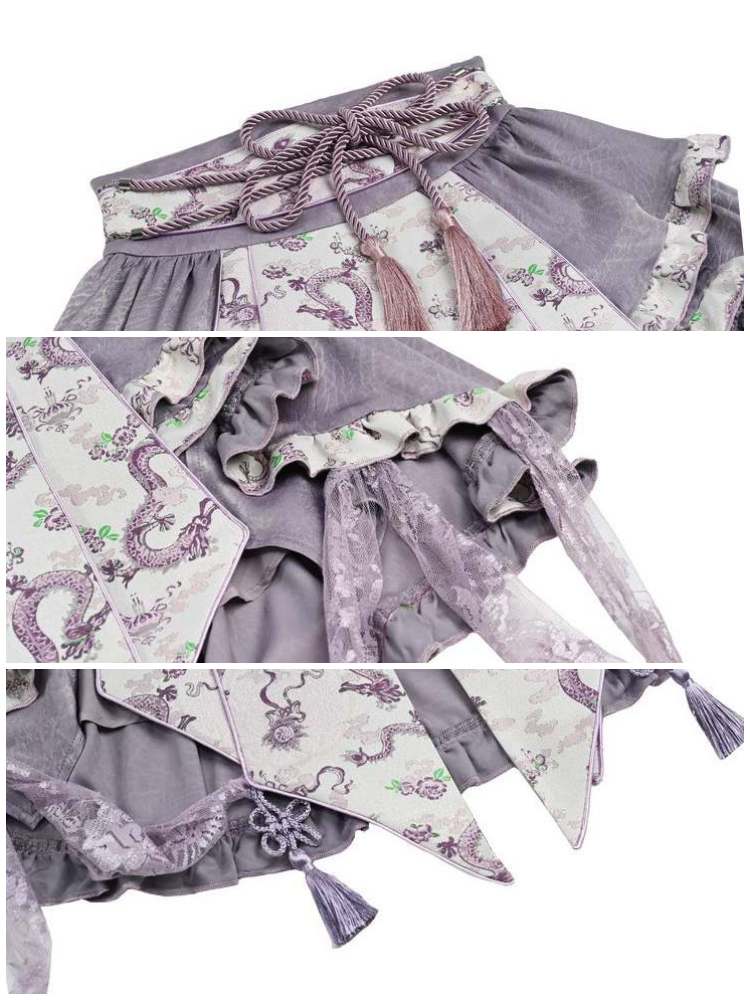 Chinese Qipao Inspired Lolita Skirt