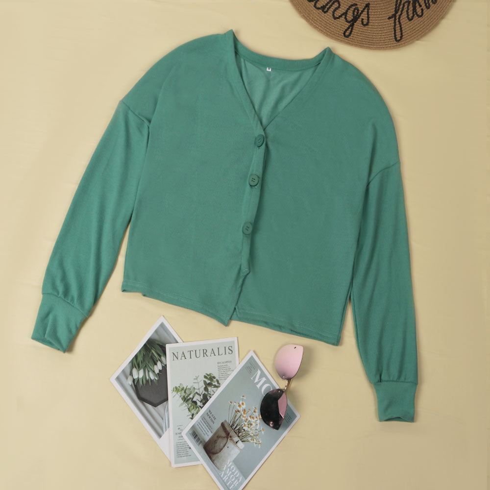 Loose Knitted Cardigan ( 6 Colors )