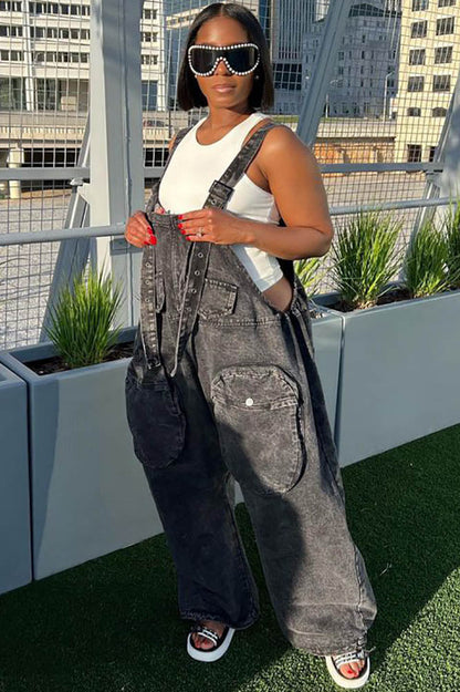 Oversized Pocket Jumpsuit