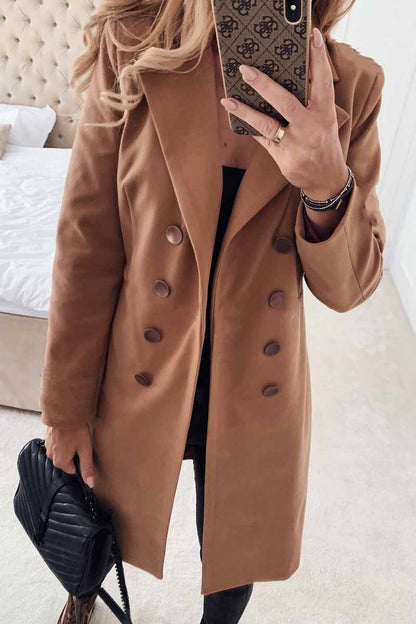 Color Coat With Buttons(3 Colors)