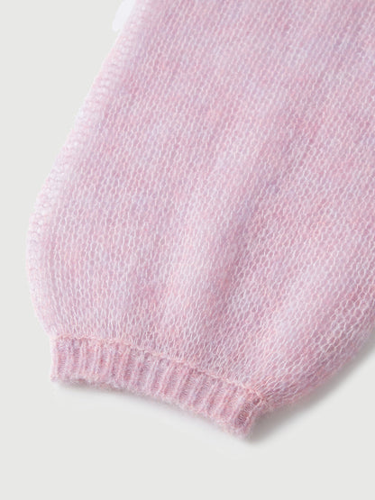 Cashmere-silk Relaxed Pullover Sweater
