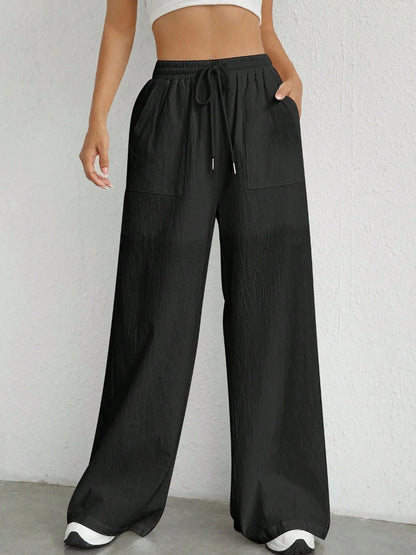 Drawstring Pocket Pants